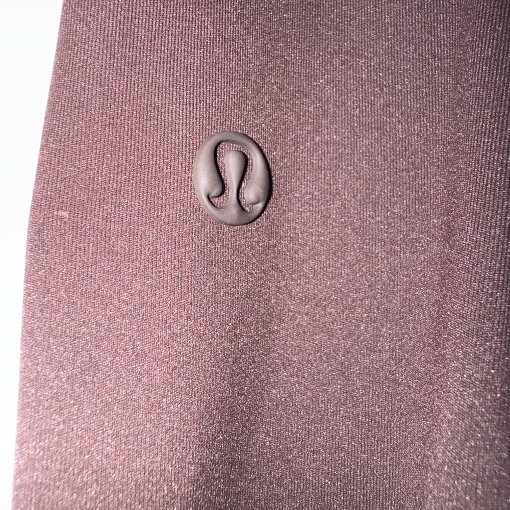 lululemon athletica ESPRESSO TAPERED LEG mid rise PANT 7/8 length sz XL LIKE NEW - Picture 6 of 7